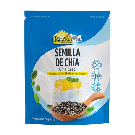 Semillas de Chía x 250 gr Karavansay Mandolina