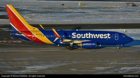 N Wn Southwest Airlines Boeing By Richard Rafalski