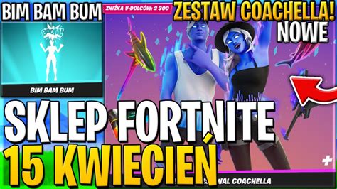 NOWE SKINY ZESTAW FESTIWAL COACHELLA POWRÓT EMOTKA BIM BAM BUM