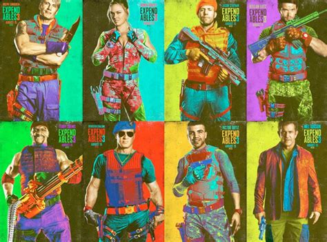 The Expendables 3 Rounded Up In Andy Warhol Pop Art Posters