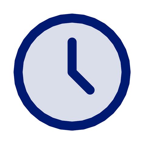 Duotone Clock Vector Svg Icon Svg Repo