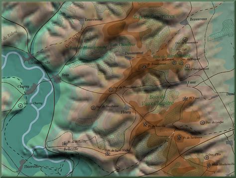 Verdun battle lines map - galareach