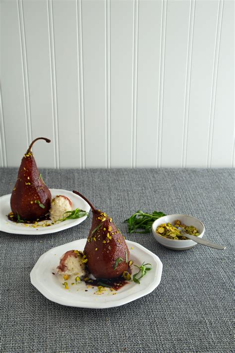 Poached Pears Make An Elegant Dessert For A Break From Pumpkin Chef And Author Robin Asbell