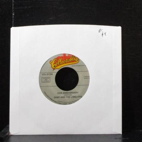 Shep And The Limelites Our Anniversary Stick By Me 7 Mint Vinyl 45 Col 0170 Ebay