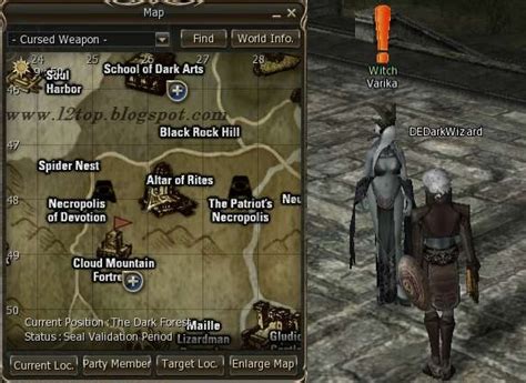 Quests Lineage 2 Traduzidas Quest Dark Elven Dark Wizard