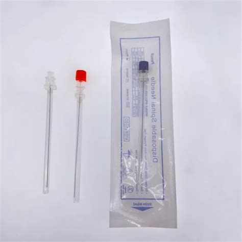 Medical Disposable Quincke Spinal Needle Pencil Point Type Spinal