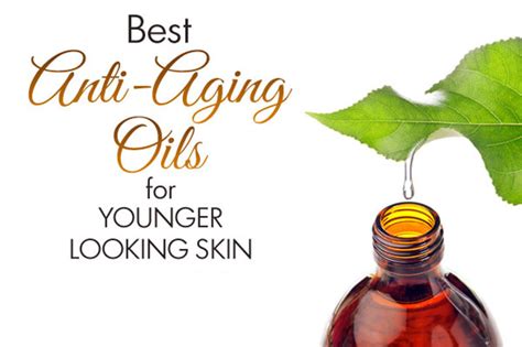 10 Amazing Anti Aging Oils For Healthier And Younger Looking Skin Best Herbal Health