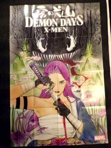 HOT Marvel Demon Days Mariko 1 Kael NGU Cover Momoko X Men Poster