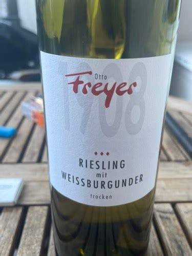 Otto Freyer Riesling Weissburgunder Trocken Vivino Us