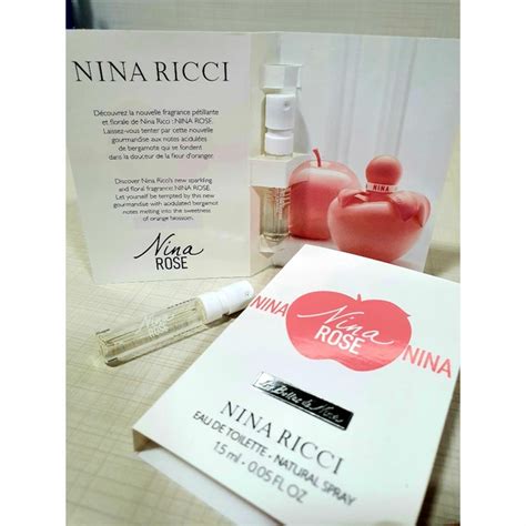 Amostra Nina Ricci Rose Edt Ml Original