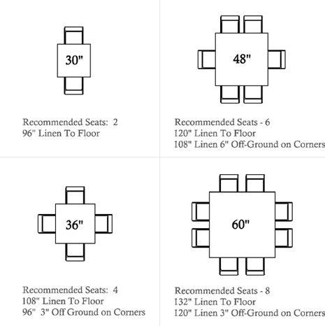 Square Table For Dimensions Flynnseton