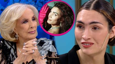 Mina Serrano reveló el aporte que hizo Mirtha Legrand a la serie de