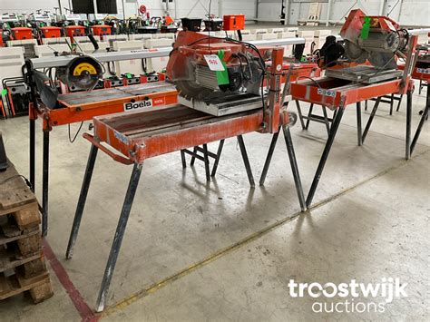 2018 Euro Shatal TS 351 45 Machine à scier la table en pierre Troostwijk