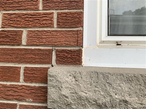 Repair How To Fix Hairline Crack In Brick On Exterior Of House Home