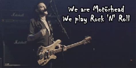 Lemmy Kilmister Motorhead GIF - Lemmy Kilmister Motorhead Rock N Roll ...