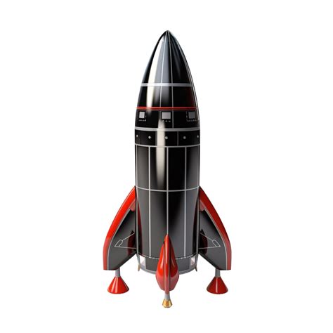 AI generated rocket ship on transparent background 37796354 PNG