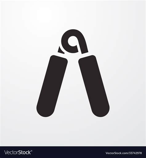 Hand Grip Icon Royalty Free Vector Image Vectorstock