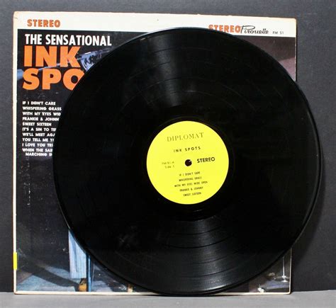 Vintage The Sensational The Ink Spots Vinyl Record Album 1961 Etsy