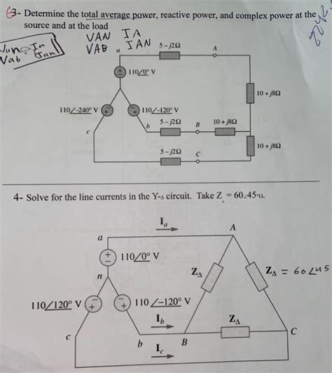 Solved 1 A Balance 3 Phase Delta Connected Source With