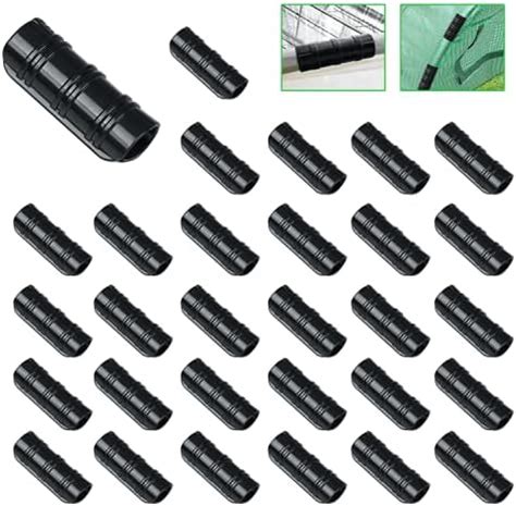 Gukasxi 30 PCS Jardin Bâtiments Tube Clip Clips en Plastique pour