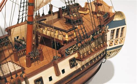 Maqueta De Barco En Madera La Candelaria Barcos