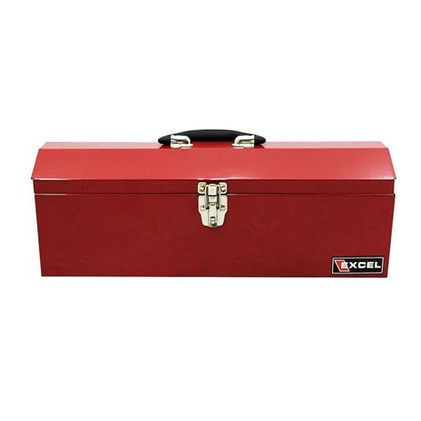 Excel 191 In W X 61 In D X 65 In H Portable Steel Tool Box Red