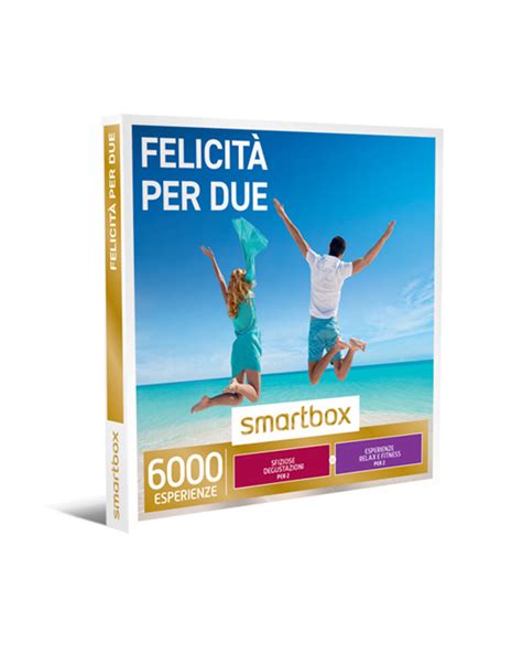 Cofanetto Smartbox Felicit Per Due Con Esperienze Relax E Fitness O