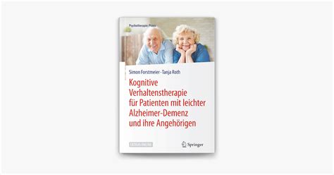 Kognitive Verhaltenstherapie F R Patienten Mit Leichter Alzheimer