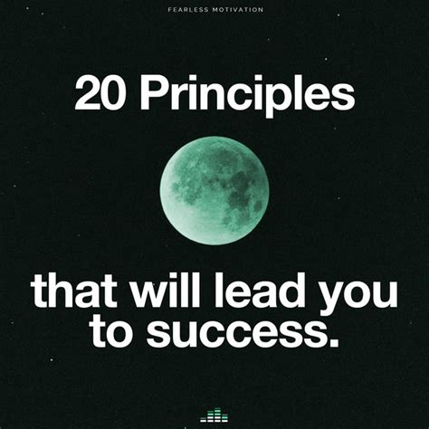 BPM And Key For 20 Principles That Will Lead To Success By Fearless