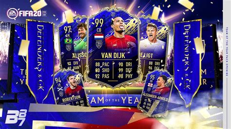 WOW TOTY DEFENDERS ARE FINALLY HERE FIFA 20 ULTIMATE TEAM YouTube