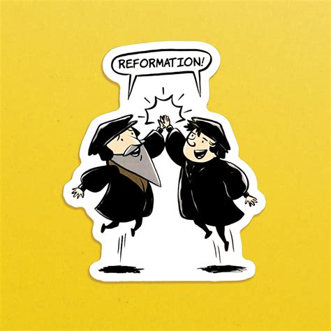 Sticker Reformation High Five Reftoons