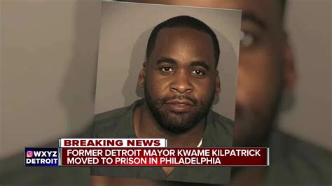 Kwame Kilpatrick transferred to Philly prison