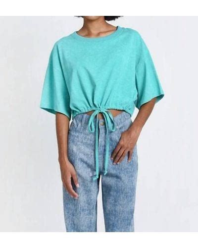 Blue Molly Bracken Tops For Women Lyst