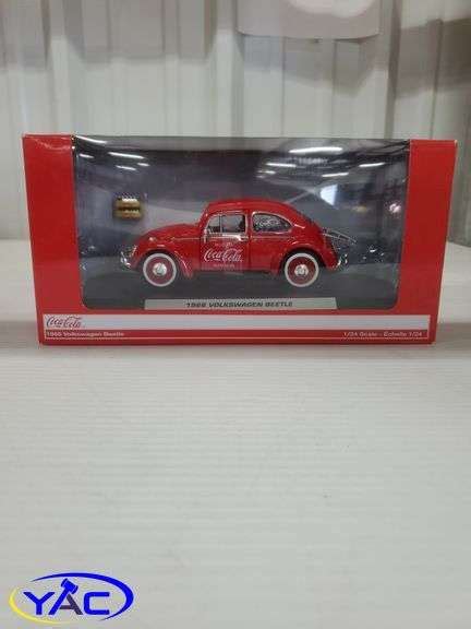 Coca Cola 1966 Volkswagen Beetle 1 24 Scale Yorkton Auction Centre