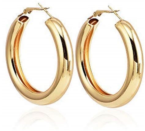 Update More Than 75 Golden Earrings Round Best 3tdesign Edu Vn