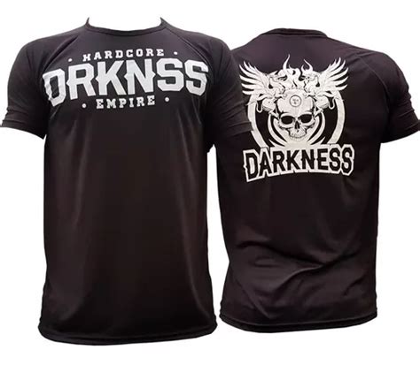 Camiseta Black Dark Preta Treino Darkness Integral Mercadolivre