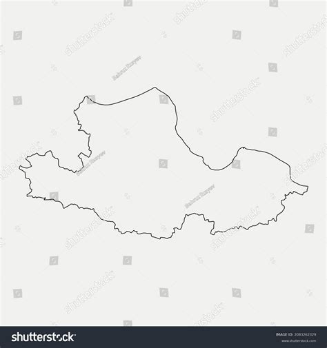 Map Samsun Turkey Region Outline Silhouette Stock Vector (Royalty Free) 2083262329