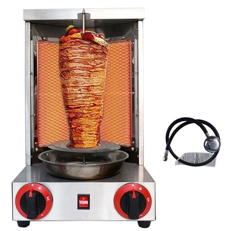 Amazon Li Bai Shawarma Machine Doner Kebab Grill Gas Vertical