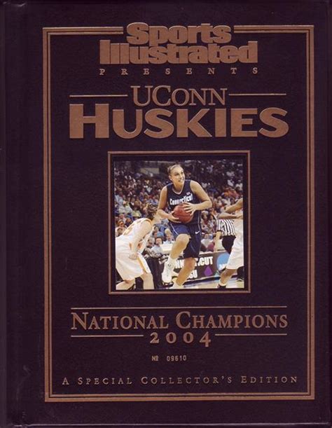 Sports Illustrated Hardbound Editions 2004 Uconn Huskies Sports