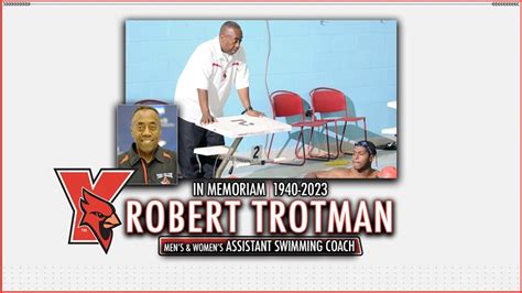 pioneering black swim coach robert trotman passes