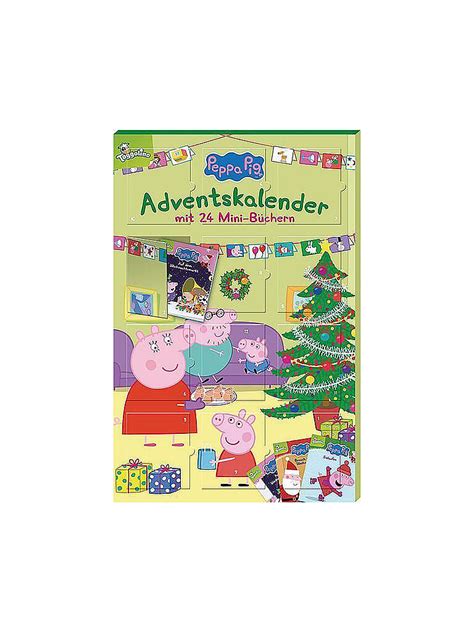 Nelson Verlag Peppa Pig Adventskalender Mit 24 Mini Büchern Keine Farbe