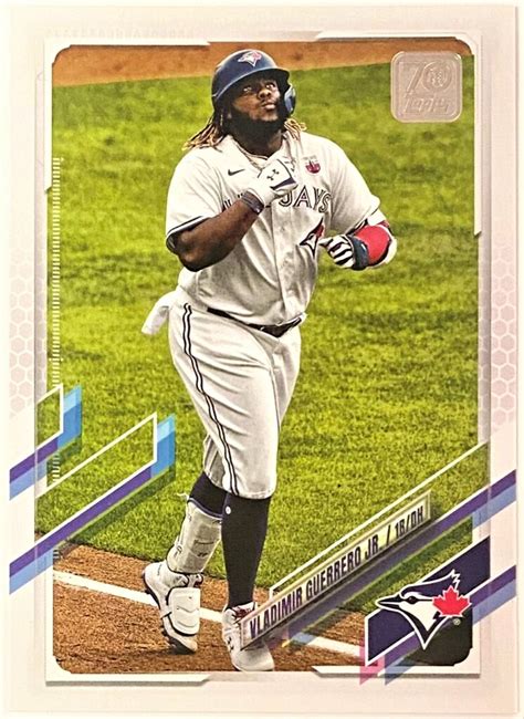 Vladimir Guerrero Jr 2021 Topps Baseball Toronto Blue Jays Card KBK