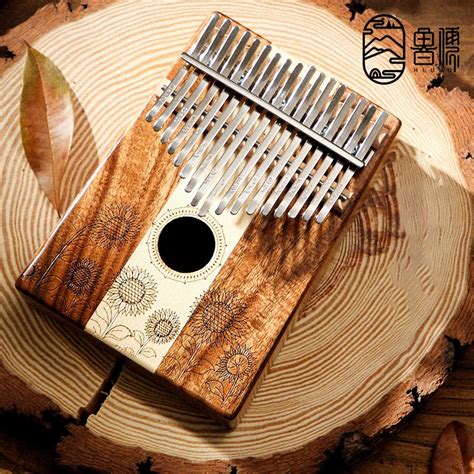 Hluru Music Instrument Kalimba Key Professional Thumb Piano Solid