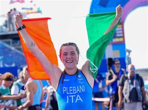 Veronica Yoko Plebani Conquista L Argento Nel Triathlon Pts Alle