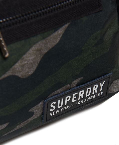 Womens Utility Backpack In Camo Patched Superdry