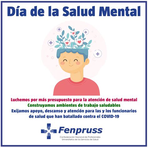 Día Mundial De La Salud Mental Por El Bienestar Integral De Todas Y