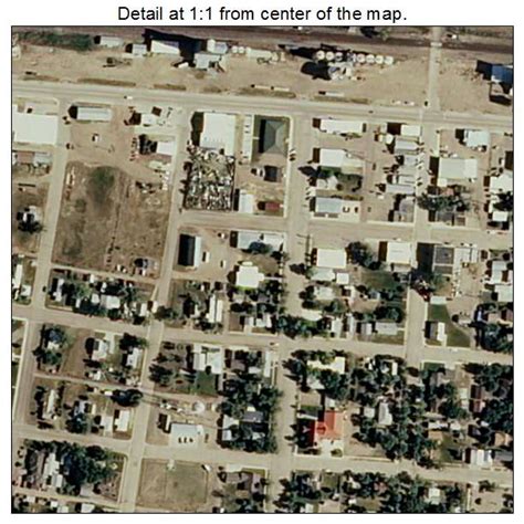 Aerial Photography Map of Chester, MT Montana