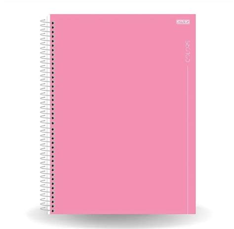 Caderno Universit Rio Mat Rias Capa Dura Folhas Colors Sd