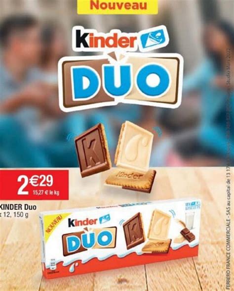 Kinder Duo Cora Mai 2022