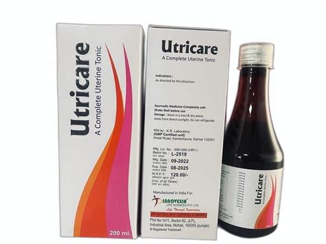 Syrup Herbal Uterine Tonic Packaging Size 200 Ml Packaging Type Bottle At Rs 120 Bottle In